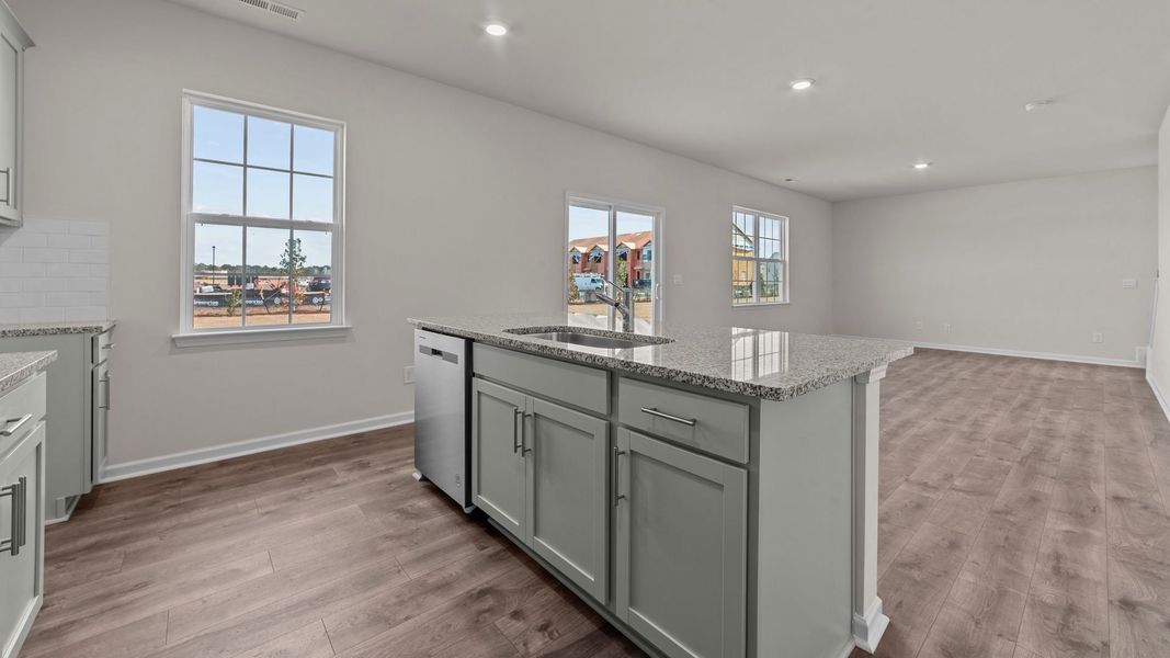 Representative furnished interior of a home built from the PENWELL by D.R. Horton in Ridgewood Farms, Winterville (Image 4). Representative furnished interior of a home built from the PENWELL by D.R. Horton in Ridgewood Farms, Winterville (Image 4).