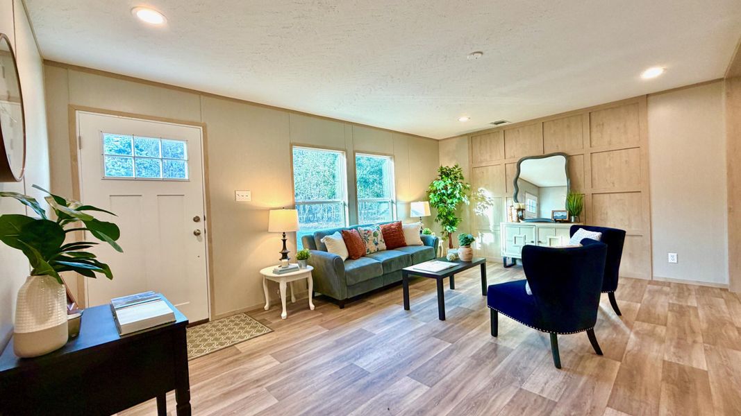 Furnished interior view inside a new home in , Bonneau (Image 6).