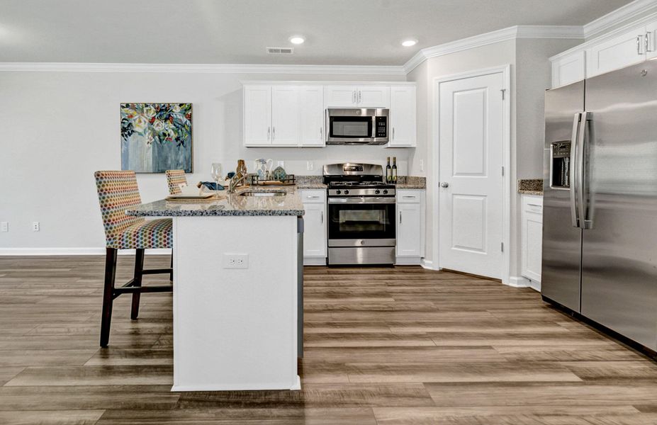 Furnished interior view inside a new home in Central Creek, Goose Creek (Image 13).