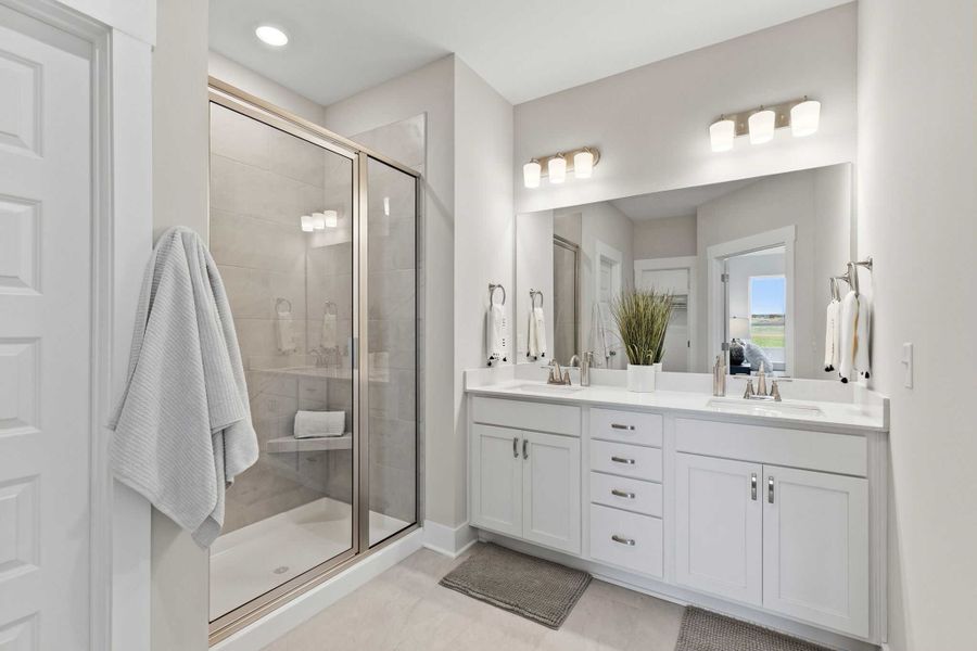 Furnished interior view inside a new home in Westfield Manor Homes, Gallatin (Image 6).