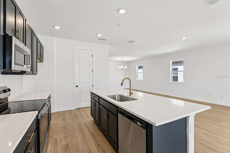 Furnished interior view inside a new home in Sunbrooke, St. Cloud (Image 14).