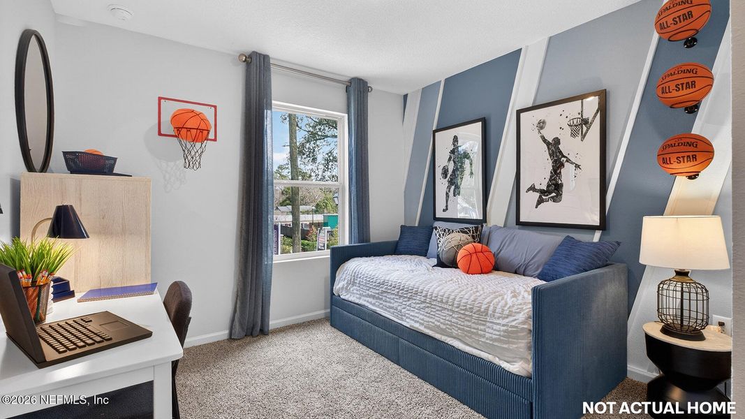 Furnished interior view inside a new home in Irongate Villas, Jacksonville (Image 17).