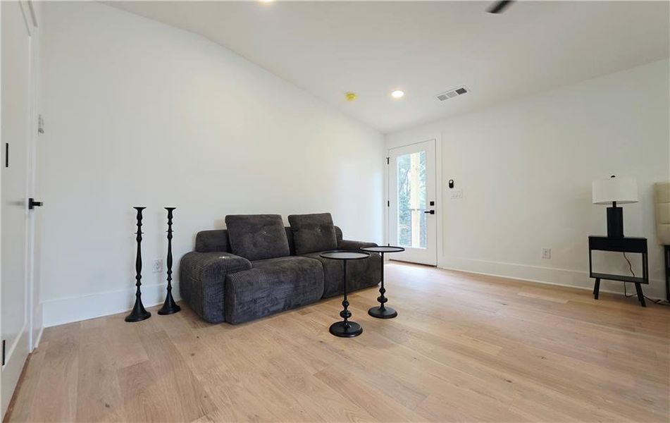 Furnished interior view inside a new home in , Atlanta (Image 39).