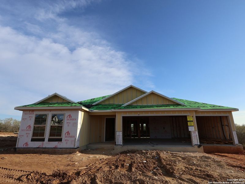 In-progress construction of a new home in Chaparral Ranch, Floresville, TX (Image 17). In-progress construction of a new home in Chaparral Ranch, Floresville, TX (Image 17).