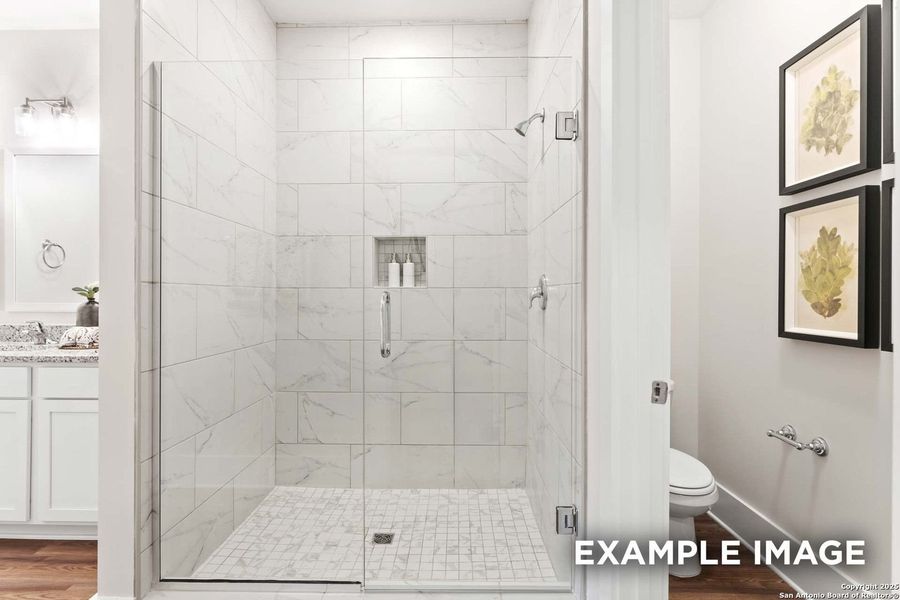 Furnished interior view inside a new home in Hickory Ridge, Elmendorf (Image 36).