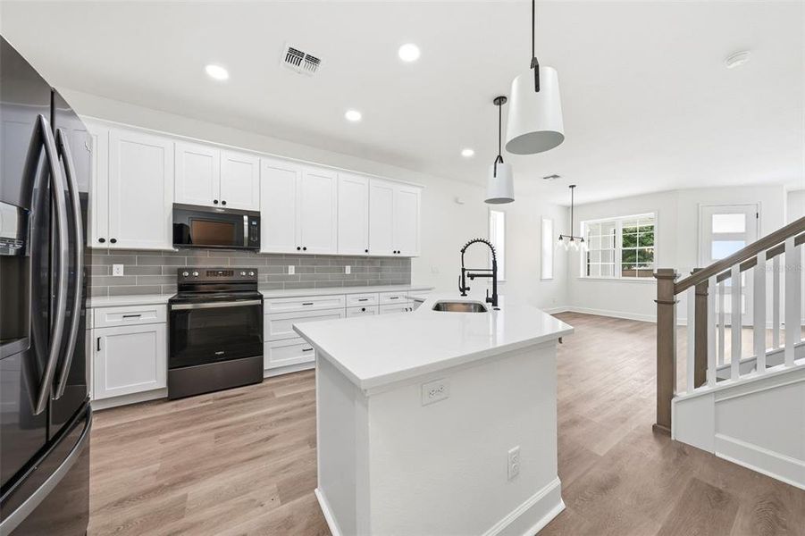 Furnished interior view inside a new home in , Eustis (Image 15).