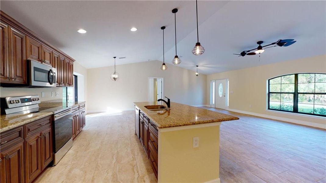 Furnished interior view inside a new home in , North Port (Image 6).