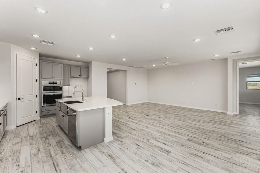 Furnished interior view inside a new home in Forté at Granite Vista, Waddell (Image 6).