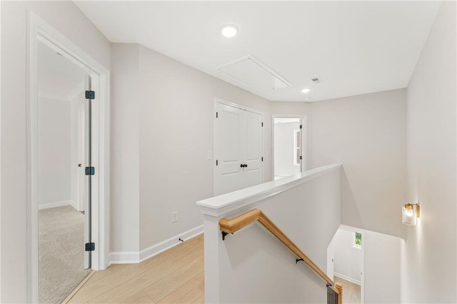 Furnished interior view inside a new home in Townes at South Main, Kennesaw (Image 9).