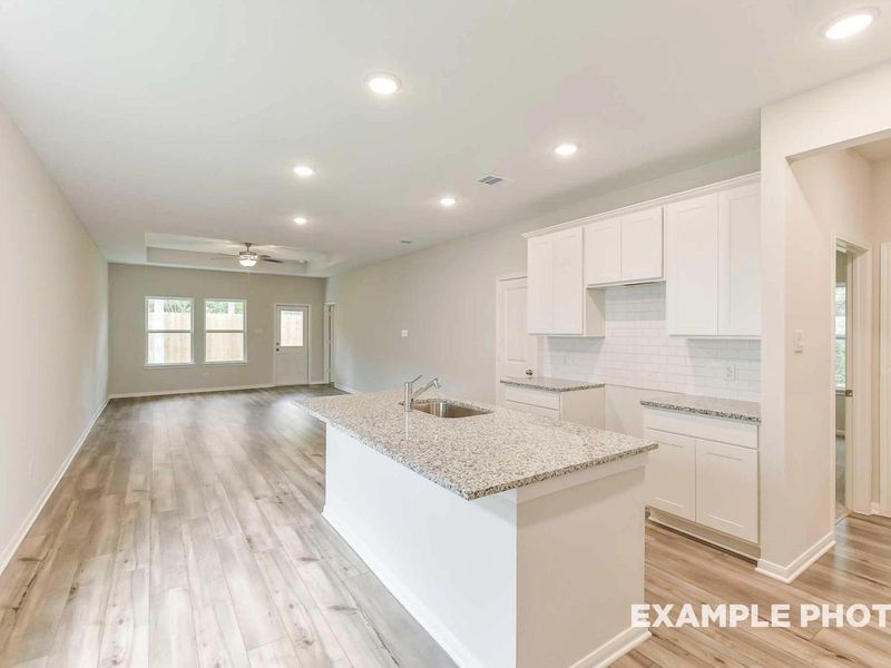 Furnished interior view inside a new home in Liberty Estates, Cleveland (Image 2).