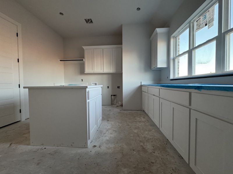 In-progress construction of a new home in Coyote Crossing, Godley, TX (Image 6).