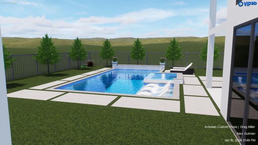 Pool Design can still be changed