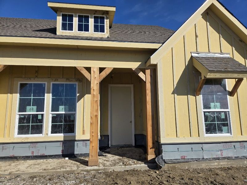 In-progress construction of a new home in Hillview Addition, Decatur, TX (Image 5).