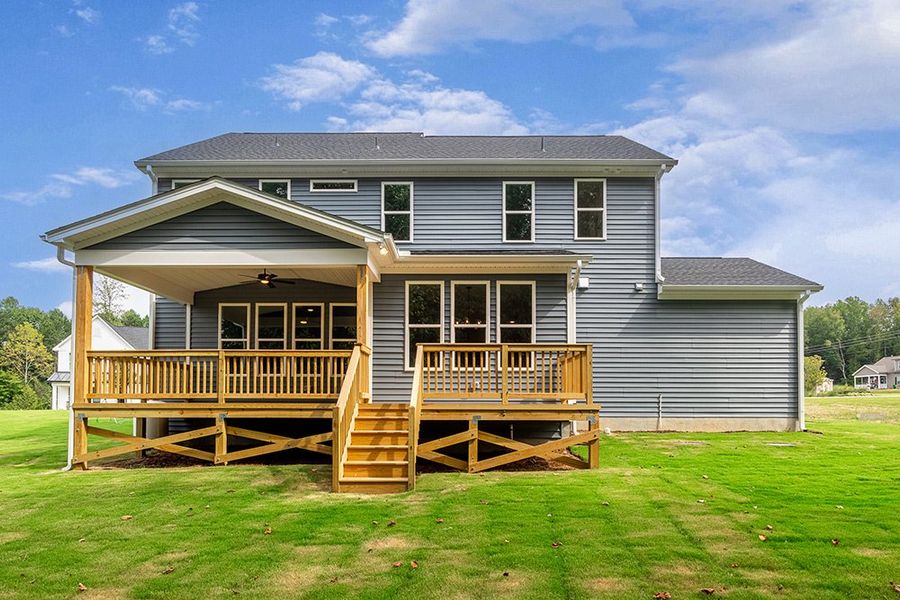 Representative exterior details of a home built from the The Whitley by RobuckHomes in Baylee Ridge, Selma (Image 31). Representative exterior details of a home built from the The Whitley by RobuckHomes in Baylee Ridge, Selma (Image 31).