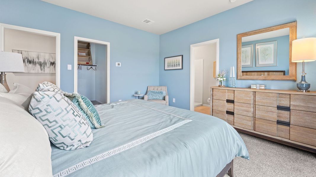 Furnished interior view inside a new home in Orchard Village, Fort Worth (Image 9).