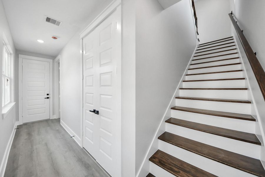 Spacious, unfurnished interior of a new home in , La Porte (Image 24). Spacious, unfurnished interior of a new home in , La Porte (Image 24).