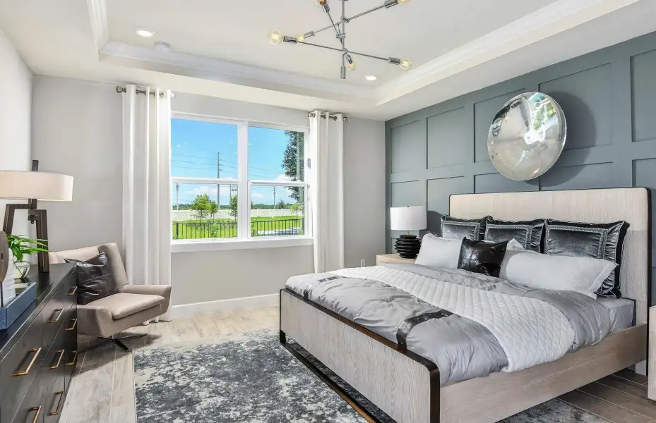 Representative furnished interior of a home built from the Coral by Pulte Homes in Hilliard Isle, Kissimmee (Image 11).