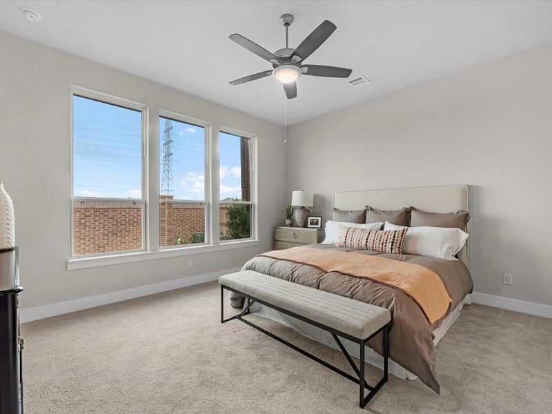 Furnished interior view inside a new home in Trillium 40′, Richmond (Image 10).