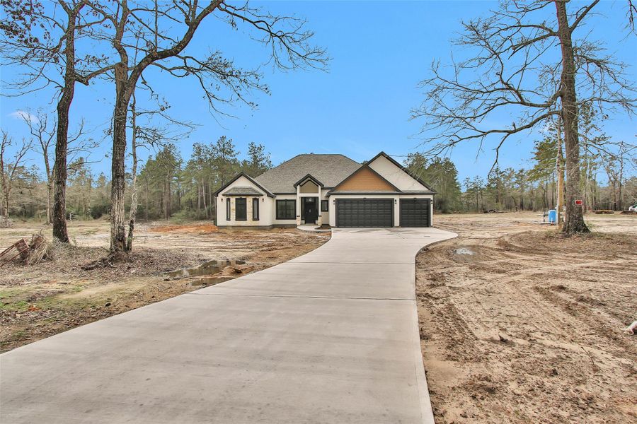 This is a view of the home from the street. This is a view of the home from the street.