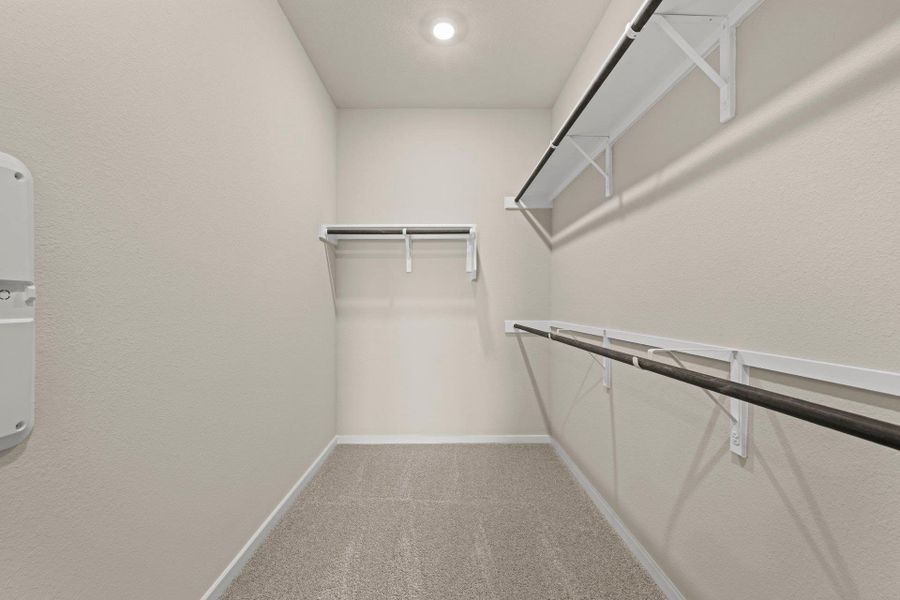 Walk-in closet in Primary Bedroom
