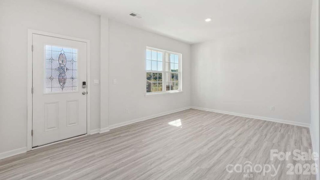 Spacious, unfurnished interior of a new home in Cline Village, Conover (Image 21). Spacious, unfurnished interior of a new home in Cline Village, Conover (Image 21).