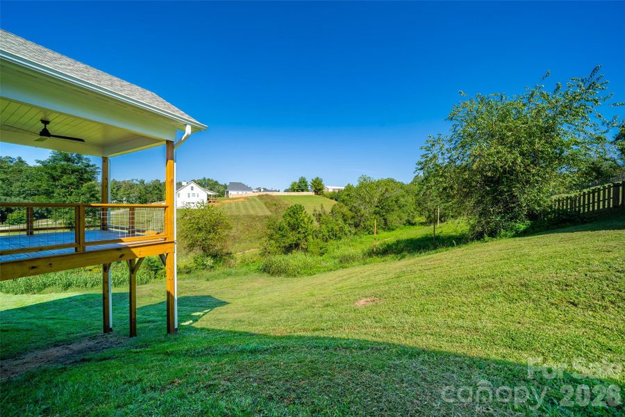 Exterior details and patio area of a home in , Leicester (Image 4). Exterior details and patio area of a home in , Leicester (Image 4).