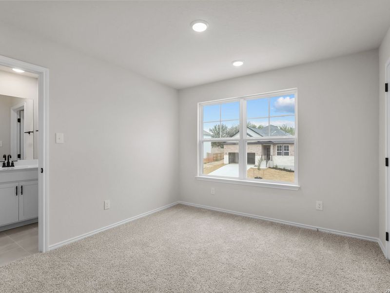 Spacious, unfurnished interior of a new home in Royal Crest, San Antonio (Image 35). Spacious, unfurnished interior of a new home in Royal Crest, San Antonio (Image 35).