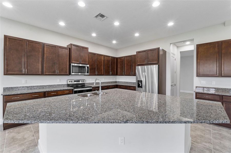 Furnished interior view inside a new home in , Loxahatchee (Image 32).