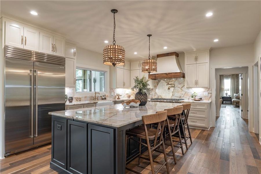 Furnished interior view inside a new home in , Canton (Image 9).