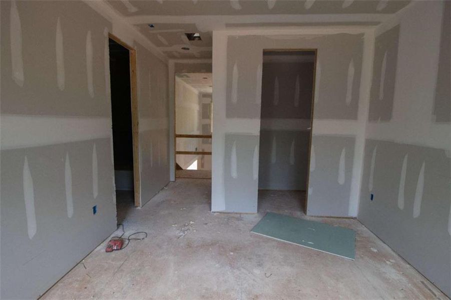 In-progress construction of a new home in , Monroe, GA (Image 45).