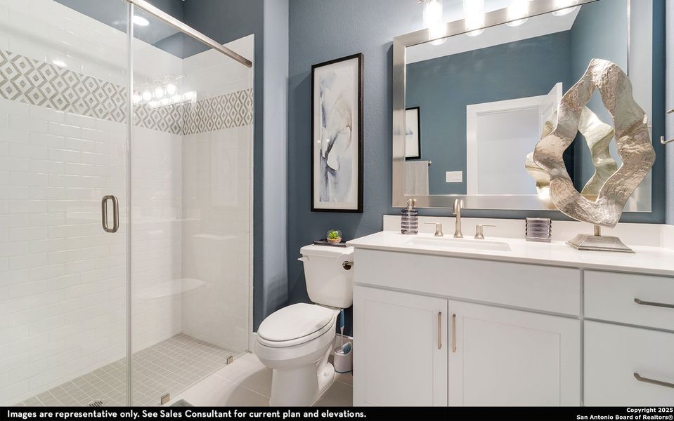 Furnished interior view inside a new home in Megan's Landing, Castroville (Image 17). Furnished interior view inside a new home in Megan's Landing, Castroville (Image 17).