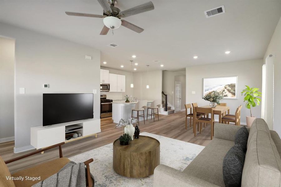 Photo is not of the actual home but is an inspirational photo of builder’s model home and may depict options, furnishings, and/or decorator features that are not included. Photo is not of the actual home but is an inspirational photo of builder’s model home and may depict options, furnishings, and/or decorator features that are not included.