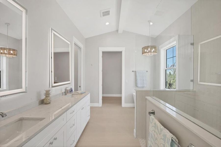 Furnished interior view inside a new home in , Englewood (Image 10).