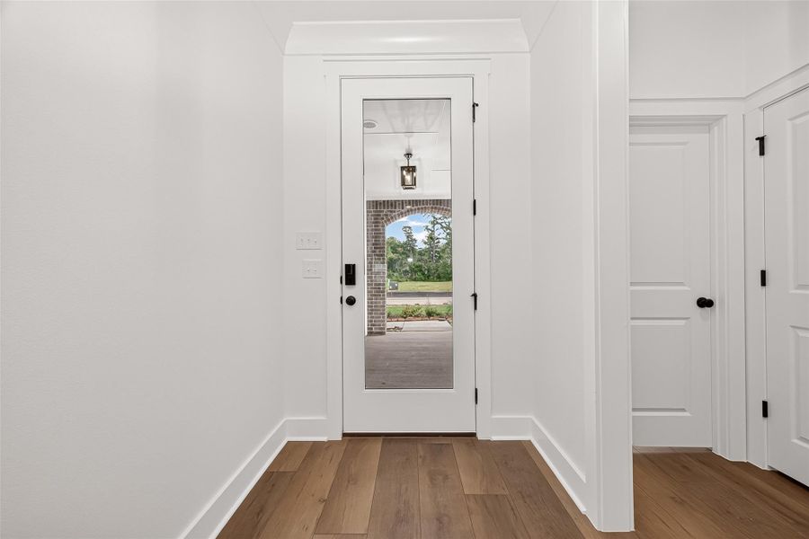 Spacious, unfurnished interior of a new home in Two Step Farm, Montgomery (Image 25). Spacious, unfurnished interior of a new home in Two Step Farm, Montgomery (Image 25).
