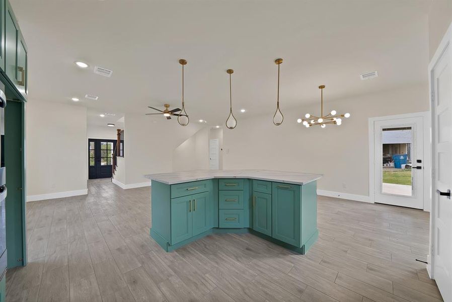 Furnished interior view inside a new home in , Granbury (Image 12).