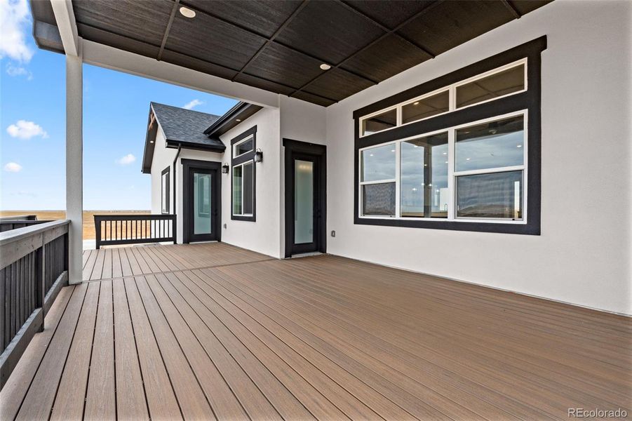 Exterior details and patio area of a home in , Strasburg (Image 2).