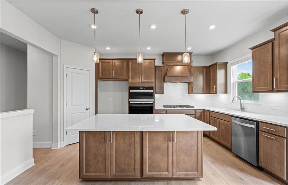 Furnished interior view inside a new home in Sierra Creek, Hoschton (Image 18).