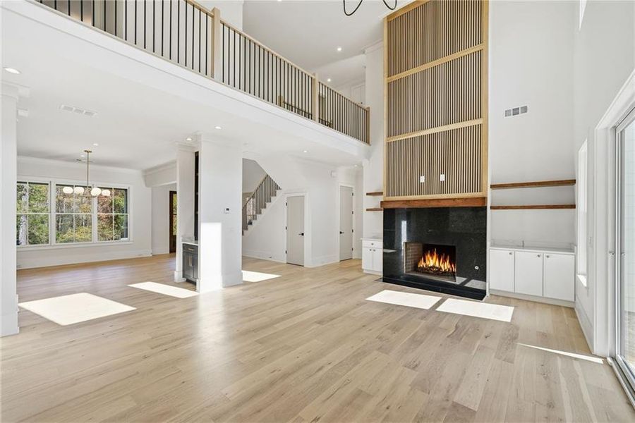 Spacious, unfurnished interior of a new home in , Monroe (Image 34).