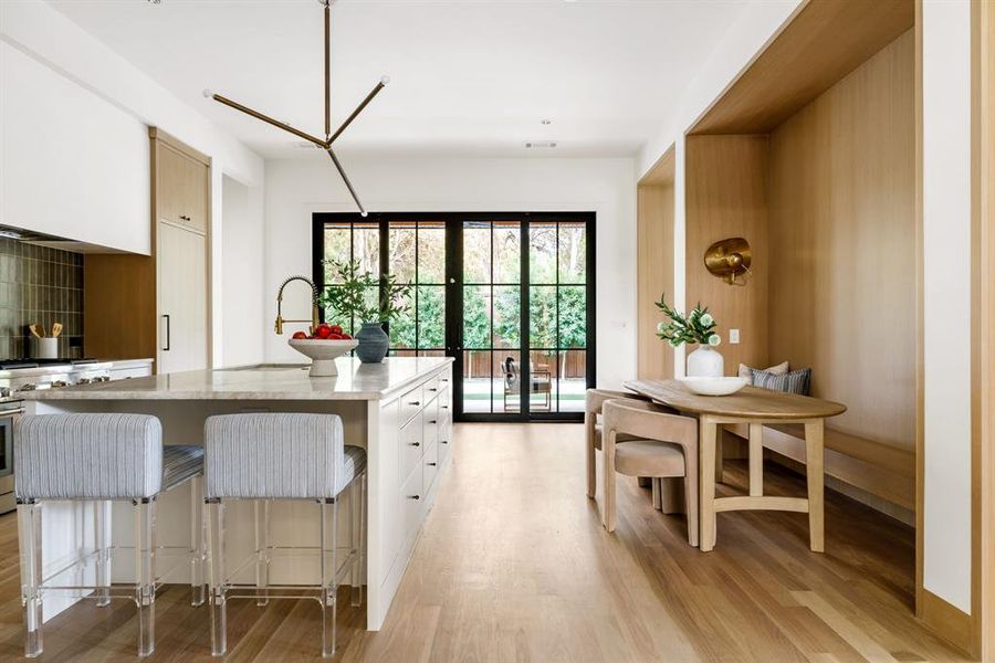 Furnished interior view inside a new home in , Dallas (Image 3). Furnished interior view inside a new home in , Dallas (Image 3).