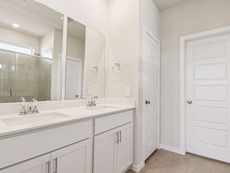 Photo is not of the actual home, but is an inspirational photo of builder’s model home and may depict options, furnishings, and/or decorator features that are not included
