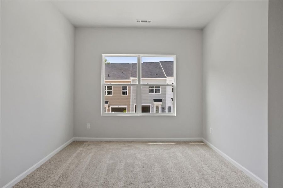 Spacious, unfurnished interior of a new home in Renaissance at White Oak, Garner (Image 16). Spacious, unfurnished interior of a new home in Renaissance at White Oak, Garner (Image 16).