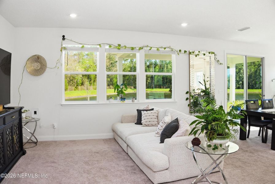 Furnished interior view inside a new home in , St. Augustine (Image 7).