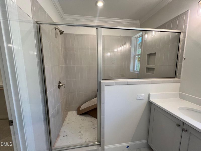 Primary shower Primary shower