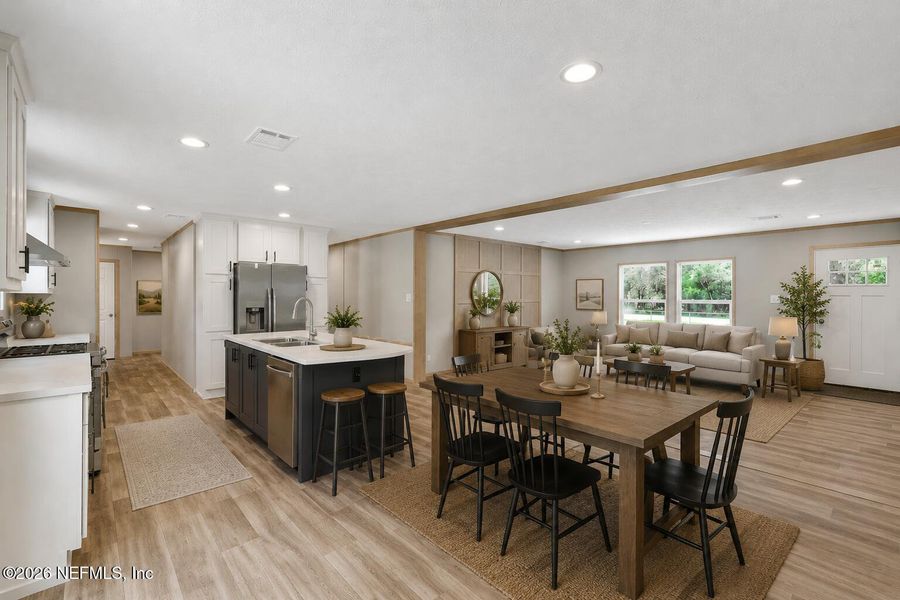 Furnished interior view inside a new home in , Keystone Heights (Image 5).