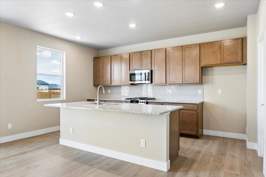 Furnished interior view inside a new home in The Glen-12, Colorado Springs (Image 7).