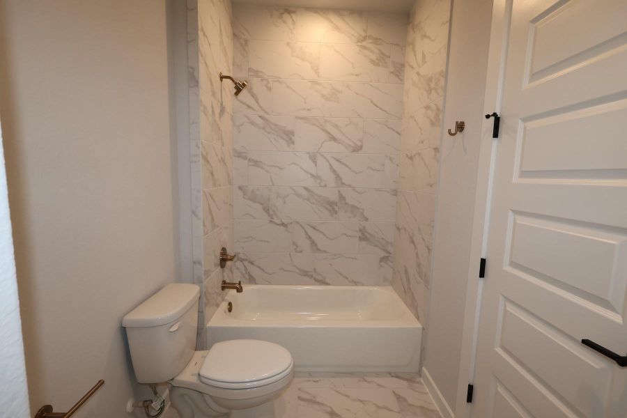 Furnished interior view inside a new home in Lariat, Liberty Hill (Image 12).