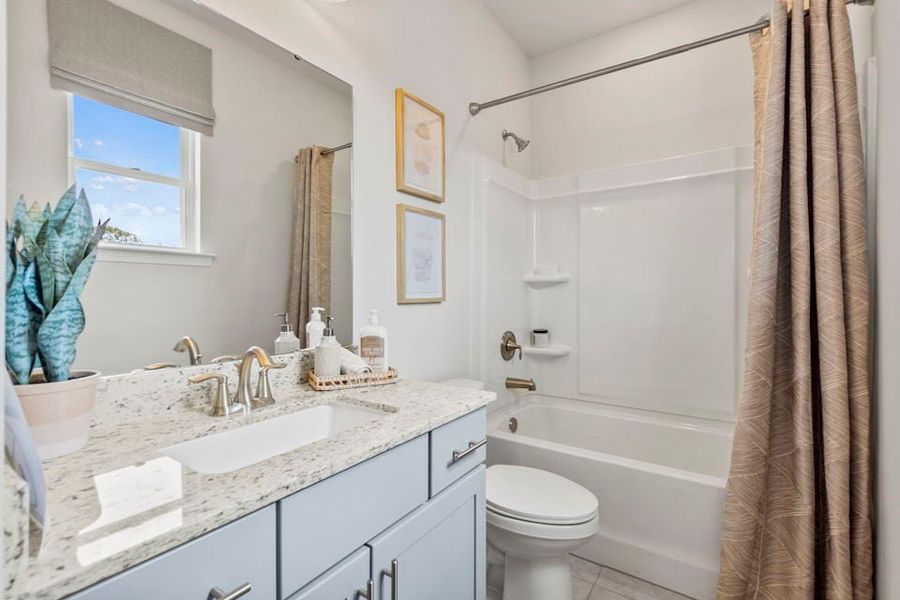 Furnished interior in a model home at Wynswept in Maiden (Image 19). Furnished interior in a model home at Wynswept in Maiden (Image 19).