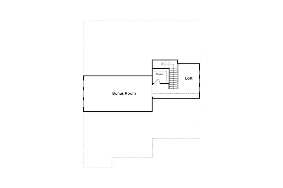 2D floor plan layout for the Aspiration by DRB Homes in The Park at Brighton, Locust Grove, GA (Image 4).
