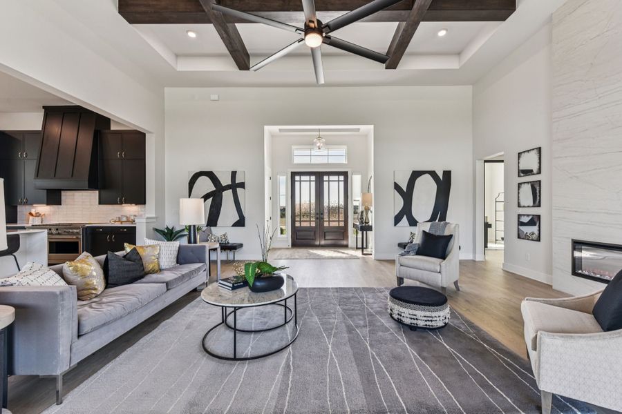 Furnished interior view inside a new home in Feathergrass, Florence (Image 67).
