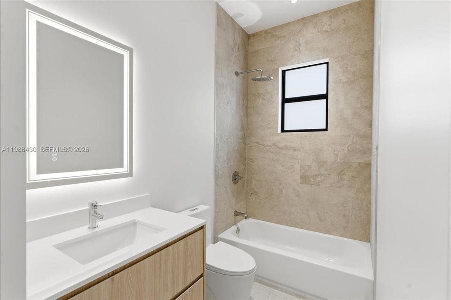 Furnished interior view inside a new home in , Miami (Image 33). Furnished interior view inside a new home in , Miami (Image 33).